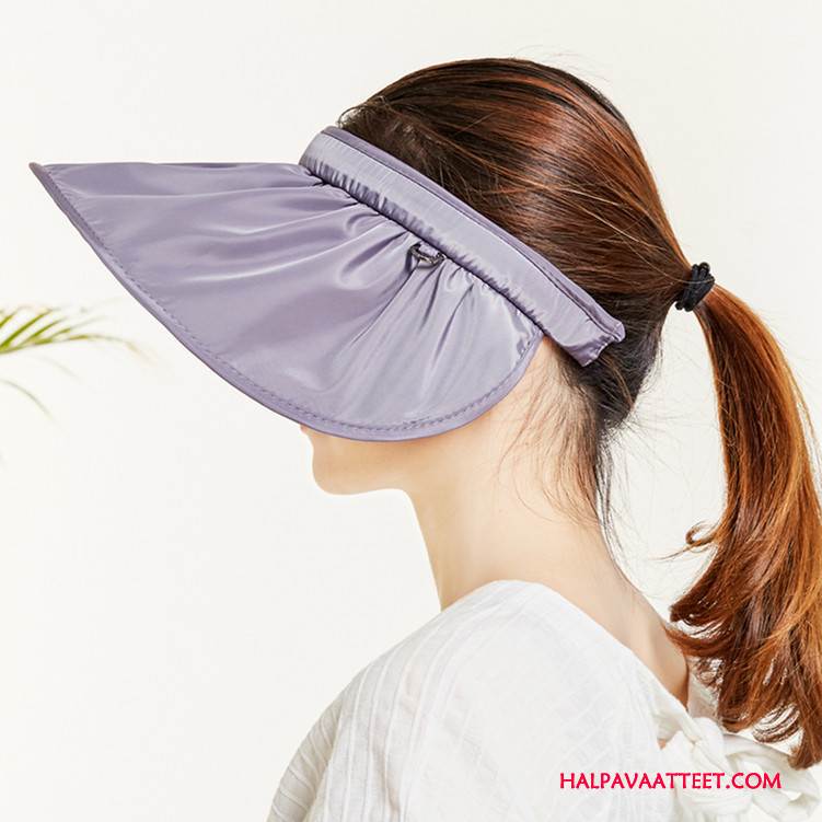 Naisten Hattu Myynti Naisille Shade Aurinkohattu Kudos Uusi Violetti Musta