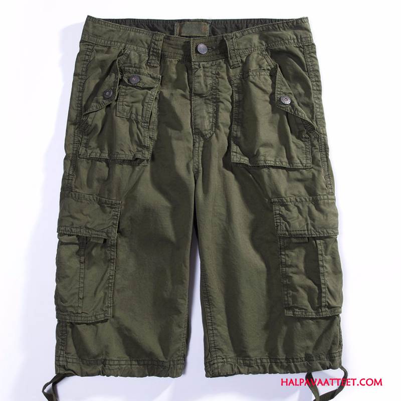 Miesten Housut Osta Cargo Shortsit Khaki