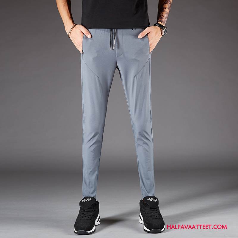 Miesten Housut Myynti Uusi Casual Housut Harmaa